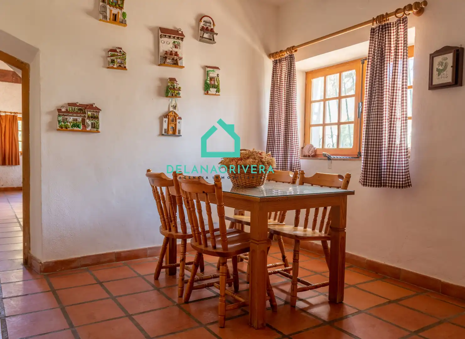 Dining room of Country homes for rent in Villamalea  with Private garden, Terrace and Swimming Pool