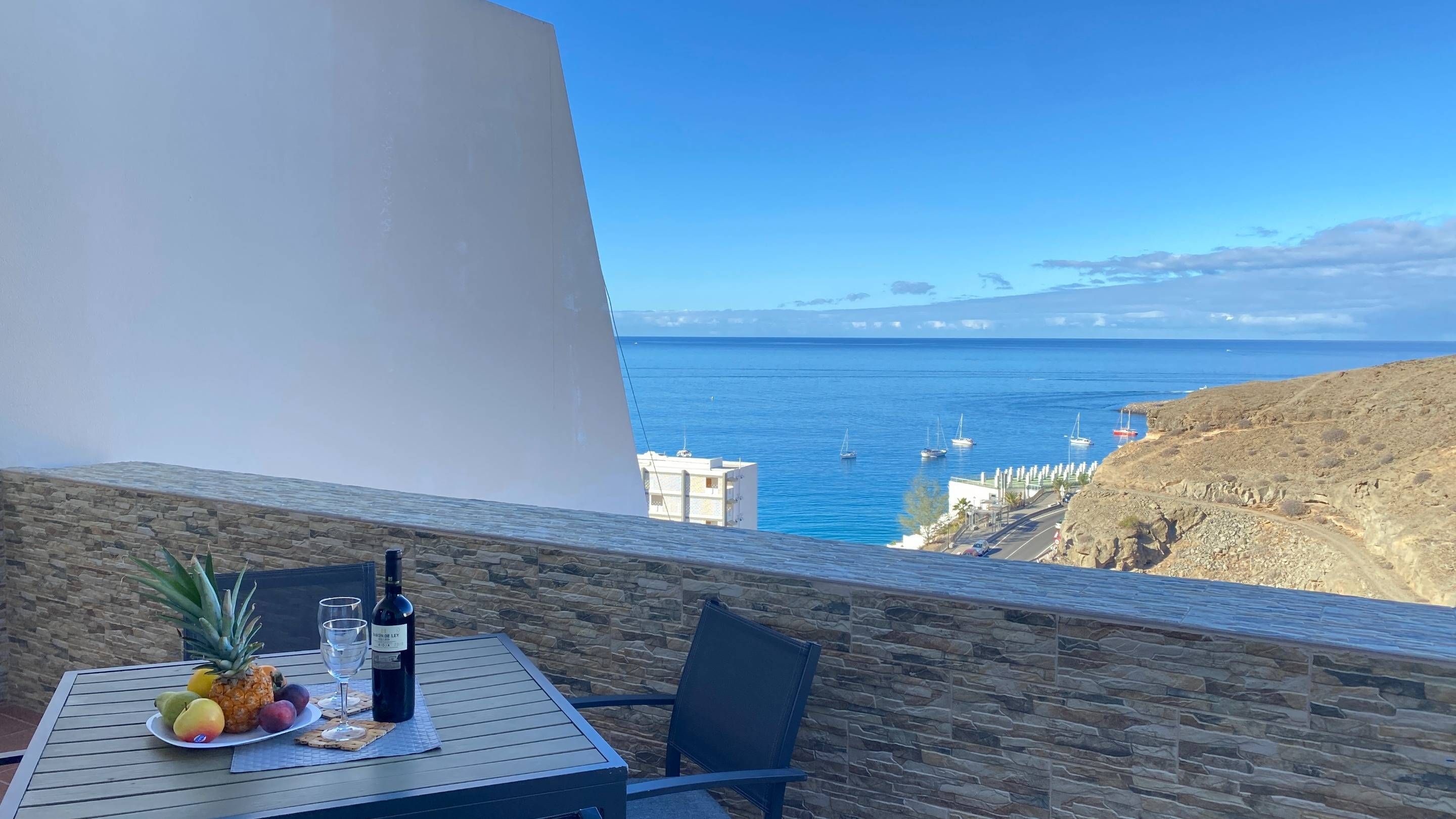 Terraza de Apartamento en venta en Mogán con Terraza, Balcón y Piscina comunitaria