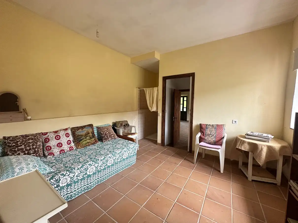 Habitación de Casa o chalet en venta en O Pino  con Jardín privado, Terraza y Amueblado