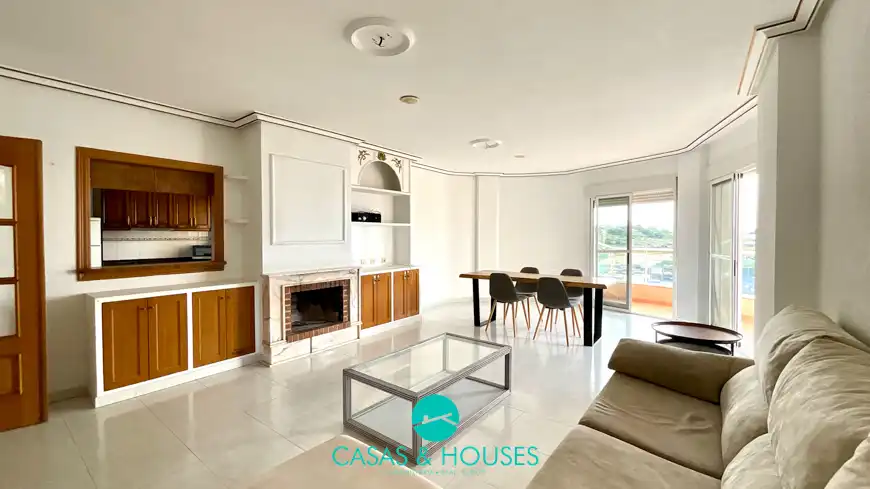Sala de estar de Casa o chalet en venta en Cartagena con Jardín privado, Terraza y Balcón