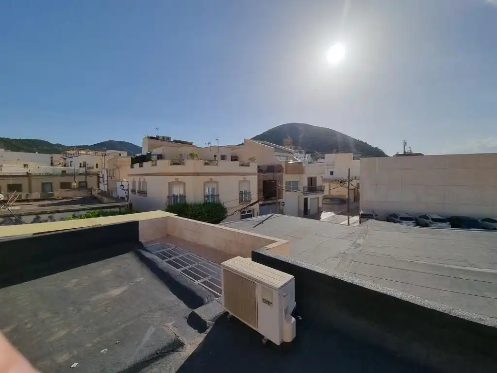 Vista exterior de Casa o chalet en venta en Alhama de Almería con Jardín privado, Terraza y Piscina