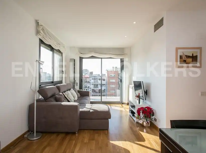 Living room of Flat for rent in Sant Martí