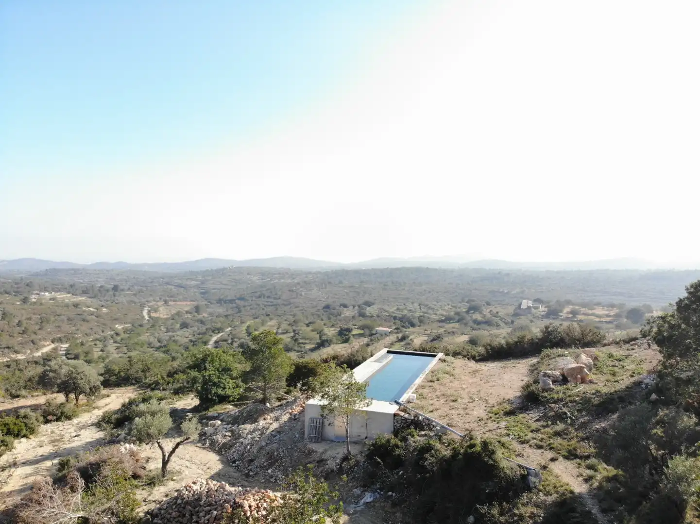 Vista exterior de Residencial en venda en Cervera del Maestre
