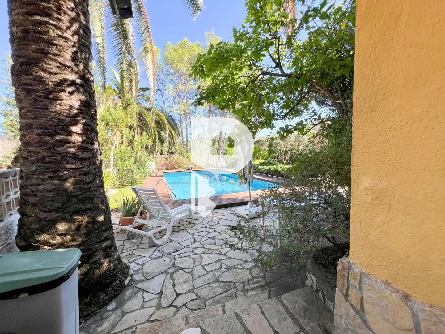 Jardí de Casa o xalet en venda en Vallirana amb Calefacció, Jardí privat i Terrassa