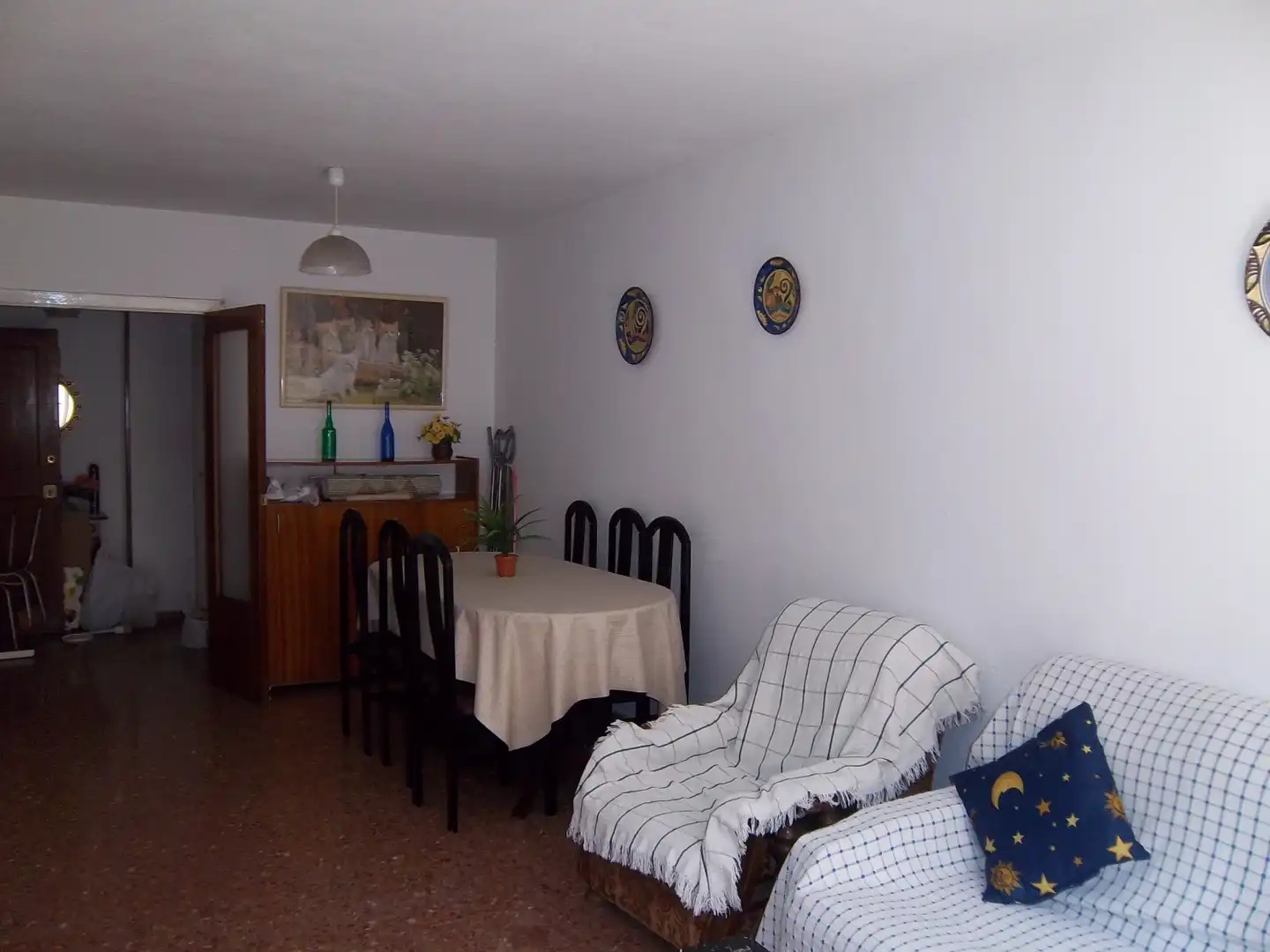 Esszimmer von Wohnung zur Miete in Murcia mit Möbliert, Waschmaschine und Mikrowelle