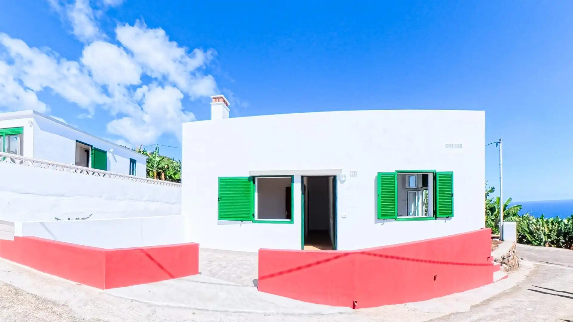 Vista exterior de Pis de lloguer en Barlovento amb Jardí privat