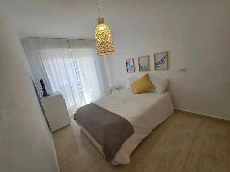 Bedroom of Flat for sale in La Manga del Mar Menor  with Furnished, Balcony and Community pool