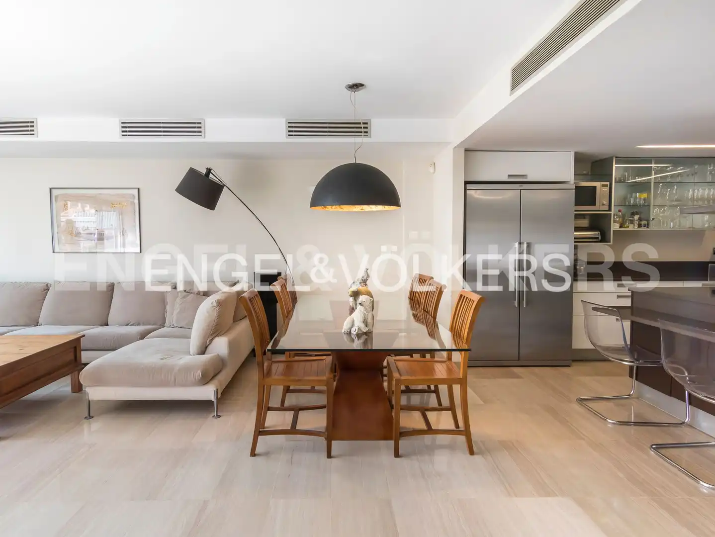 Comedor de Casa adosada en venta en Sarrià - Sant Gervasi