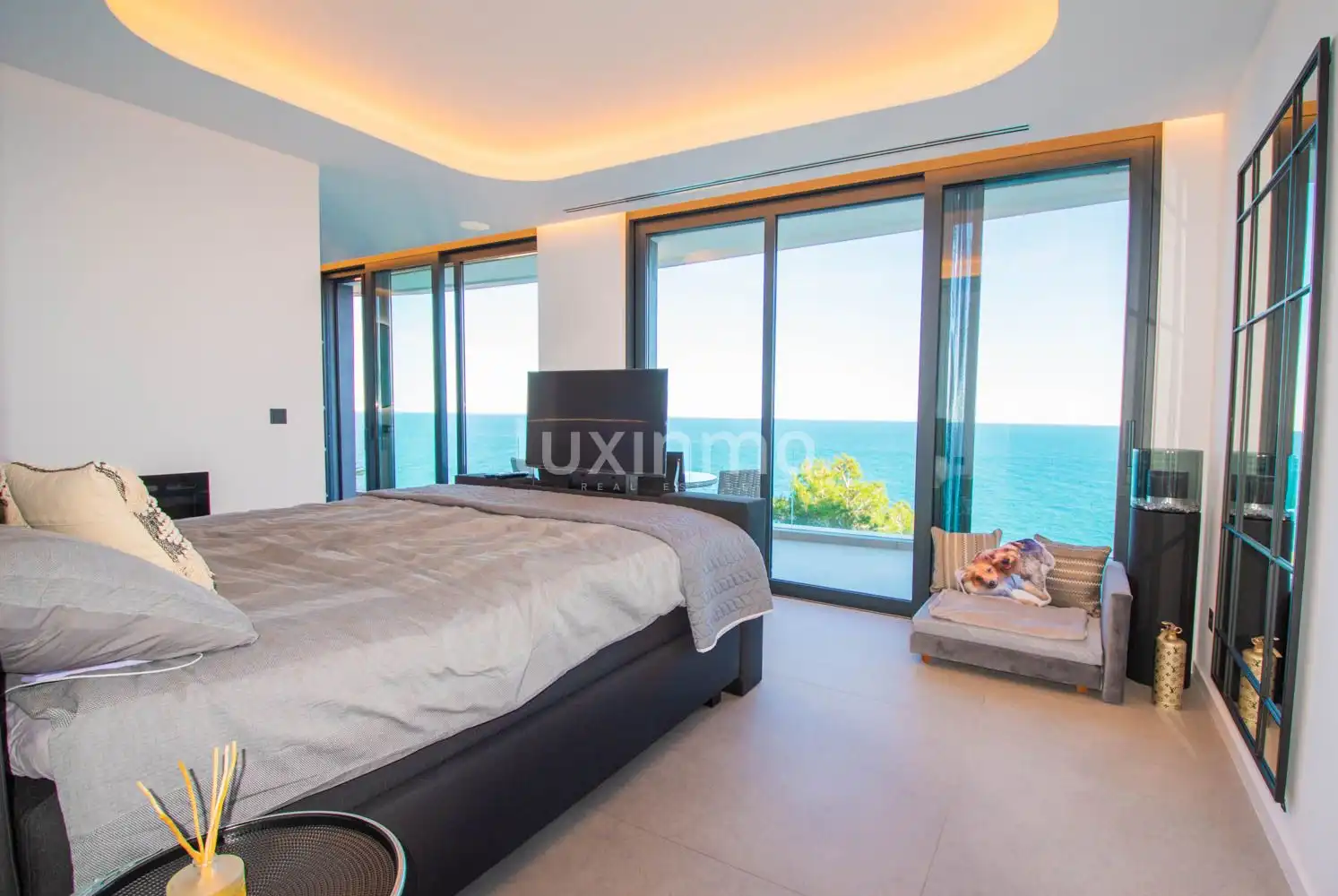 Bedroom of Houses for sale in Jávea / Xàbia  with Air Conditioner, Heating and Private garden