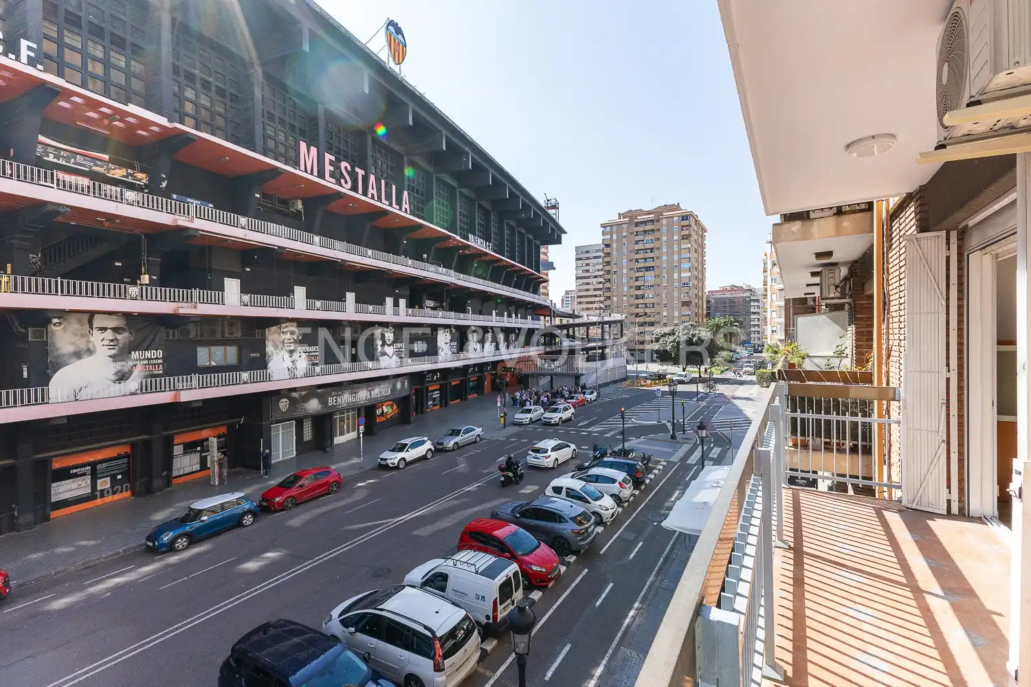 Vista exterior de Pis de lloguer en Valencia amb Aire condicionat, Calefacció i Parquet