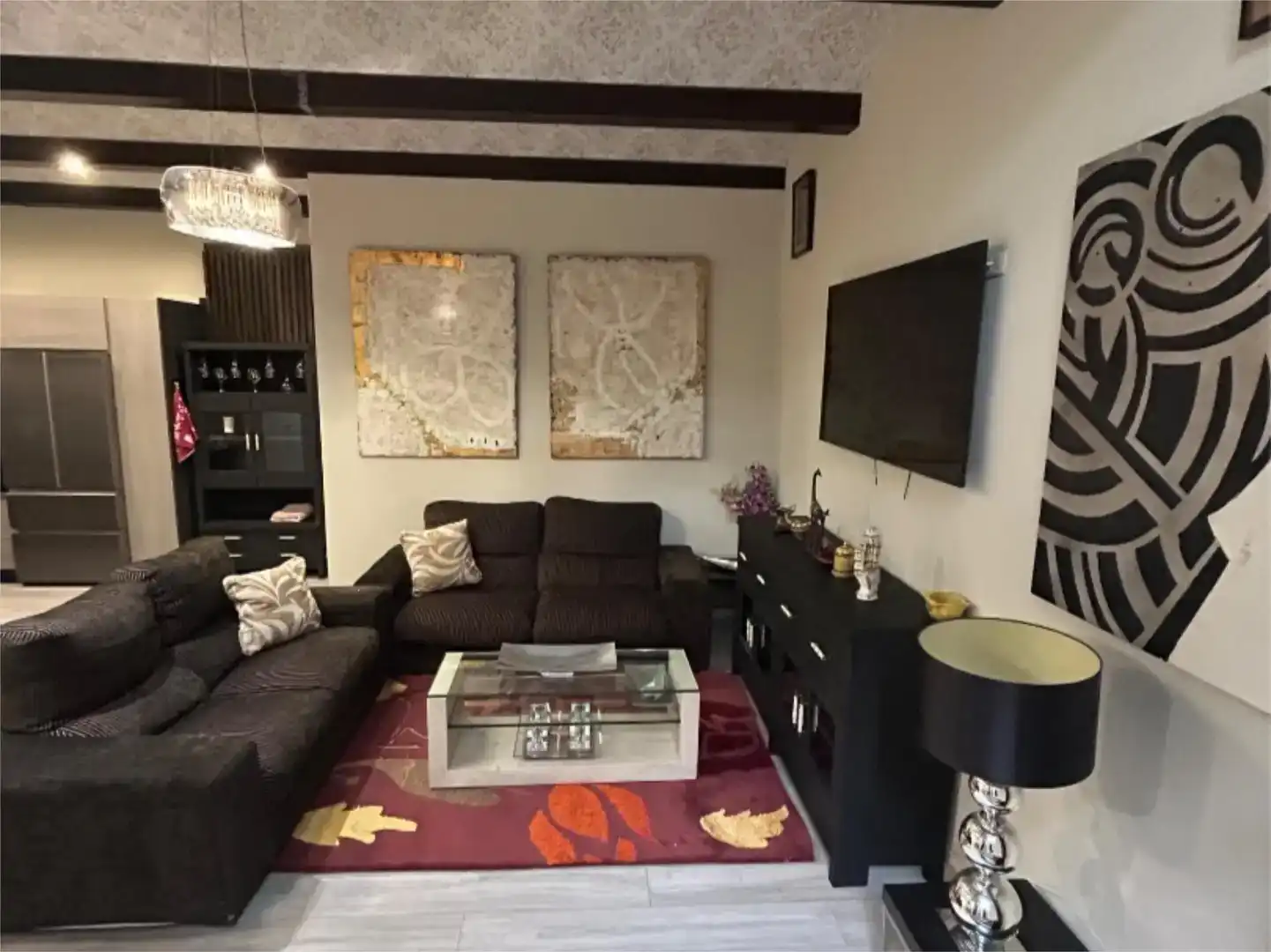 Living room of Flat for rent in Moncloa - Aravaca