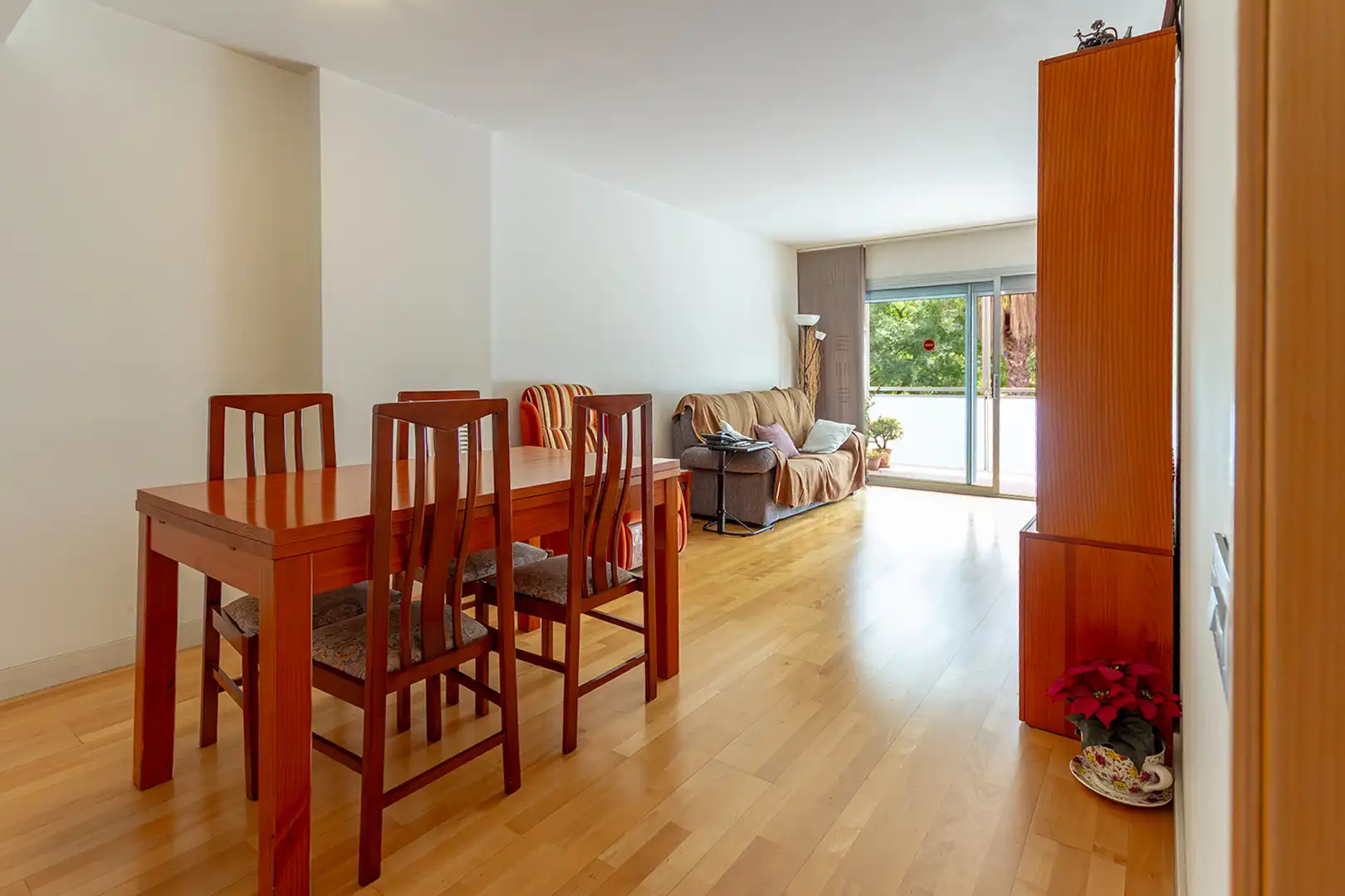 Menjador de Àtic en venda en Barcelona amb Aire condicionat, Parquet i Terrassa