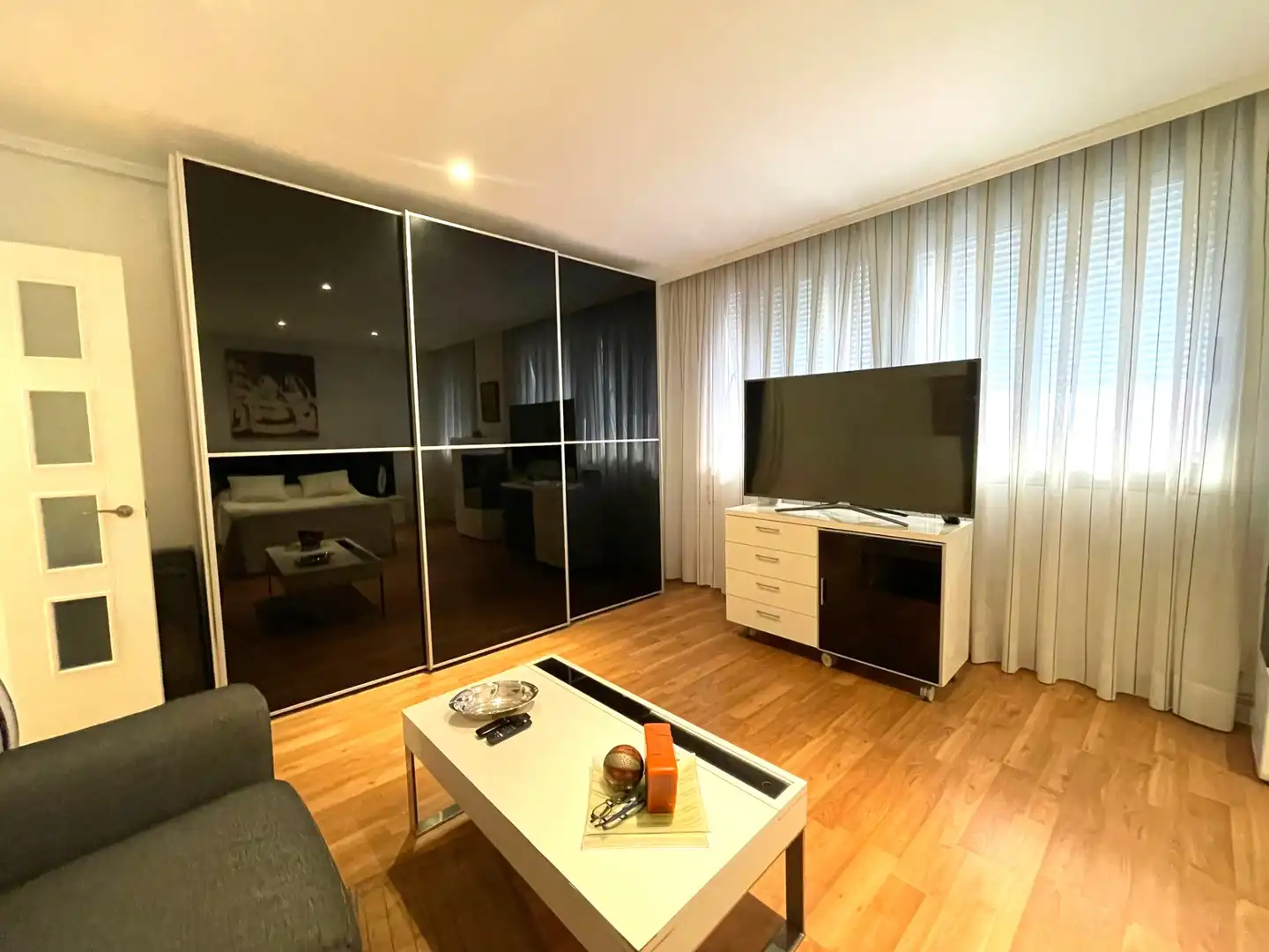 Sala d'estar de Pis en venda en Valencia amb Aire condicionat, Moblat i Forn