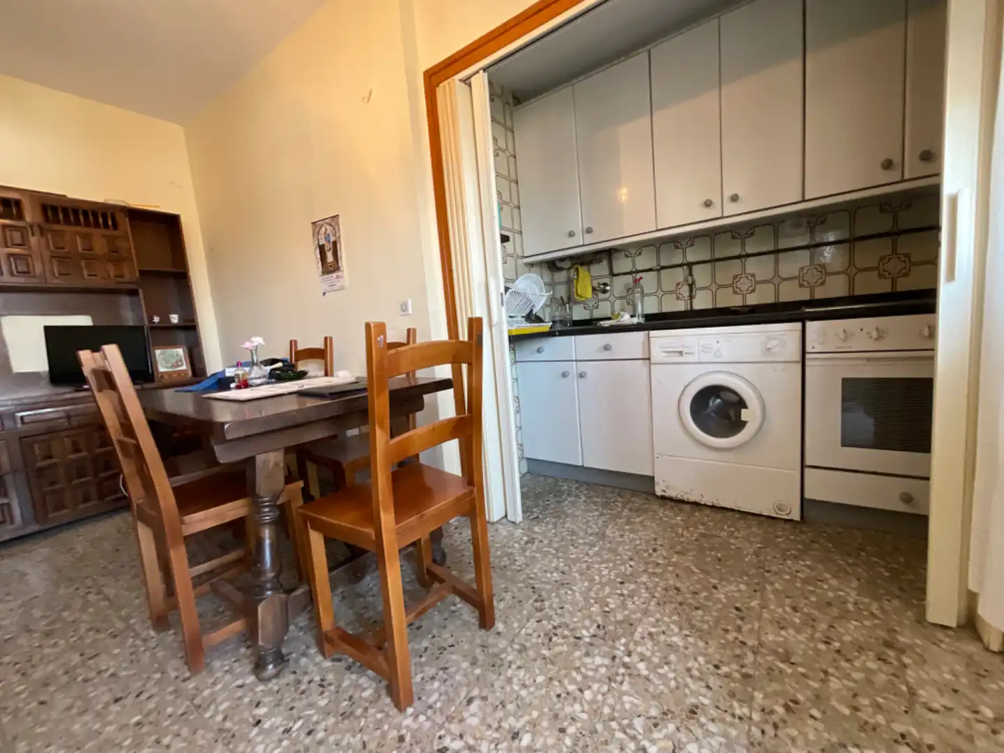 Kitchen of Flat for sale in Castañares de Rioja  with Terrace and Furnished
