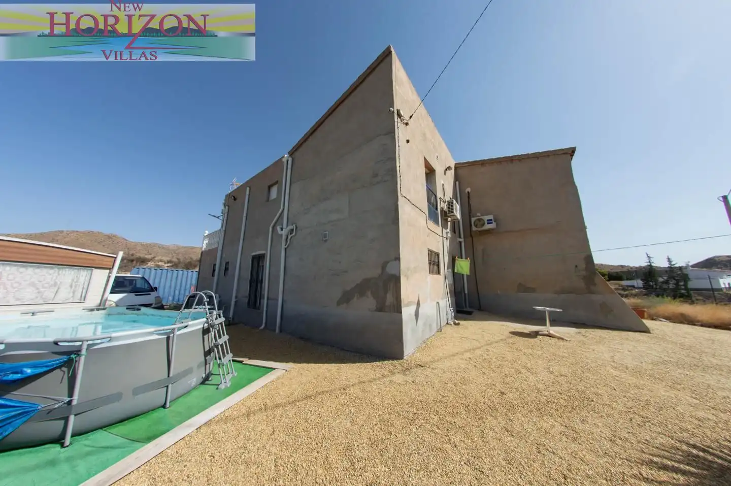 Vista exterior de Casa adosada en venta en Arboleas con Jardín privado y Terraza