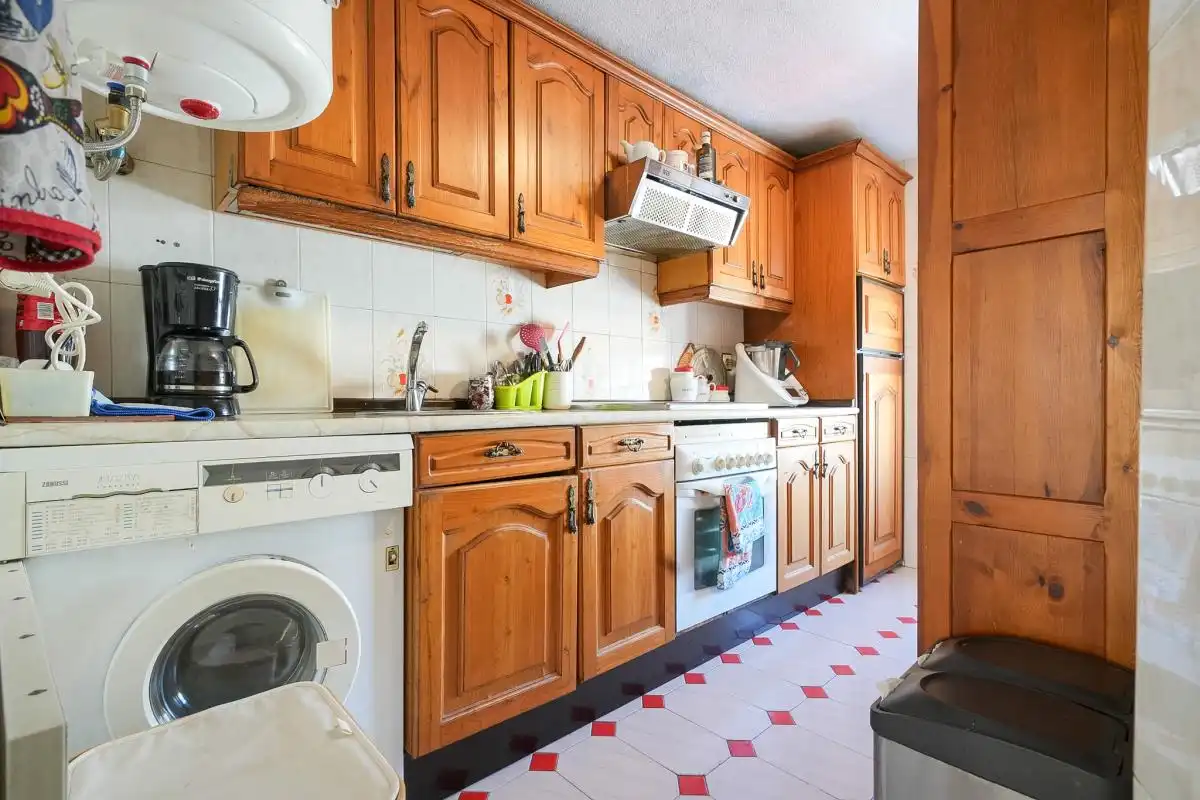 Kitchen of Flat for sale in Madrid  with Air Conditioner, Heating and Furnished