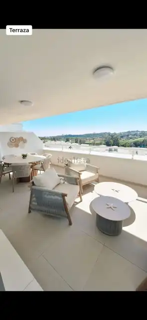 Terraza de Piso de alquiler en Estepona con Aire acondicionado, Terraza y Trastero