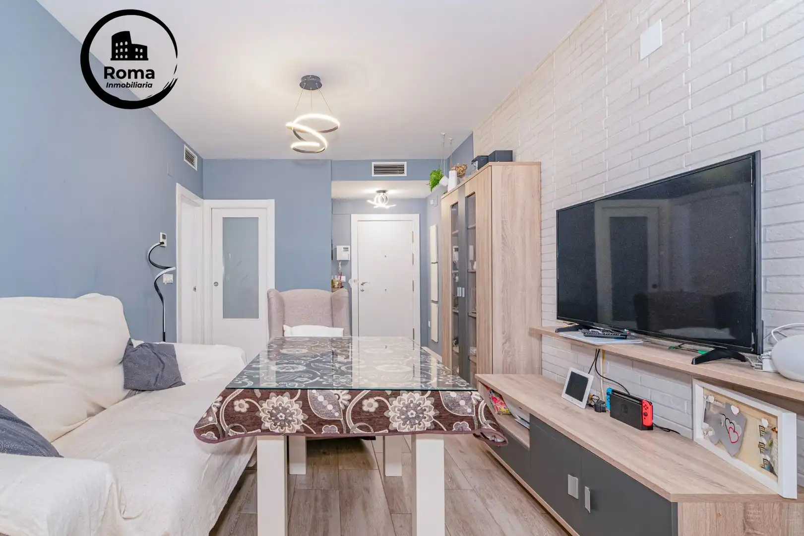 Sala de estar de Piso en venta en Albolote con Aire acondicionado, Calefacción y Piscina comunitaria