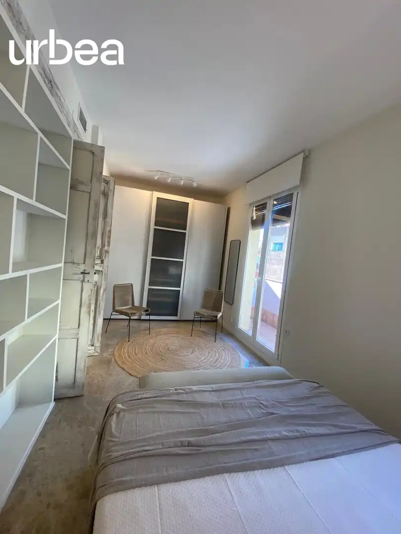 Habitación de Ático de alquiler en Málaga con Terraza, Amueblado y Balcón