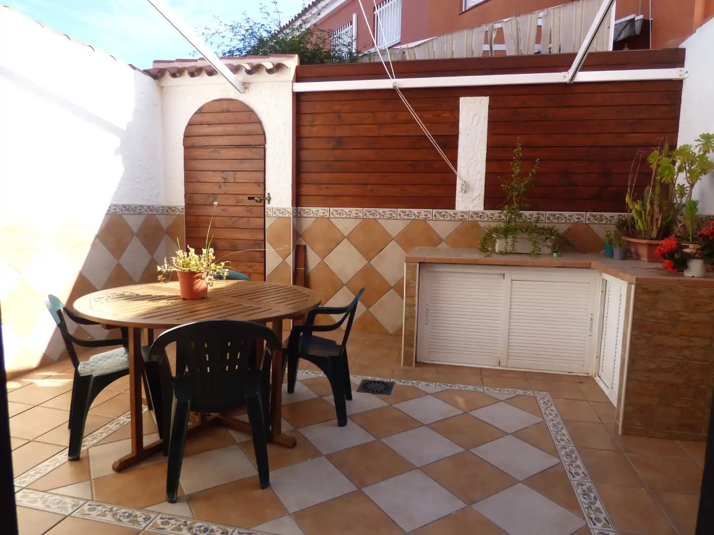 Terrace of Detached homes for sale in Puerto Real  with Air Conditioner, Private garden and Community pool