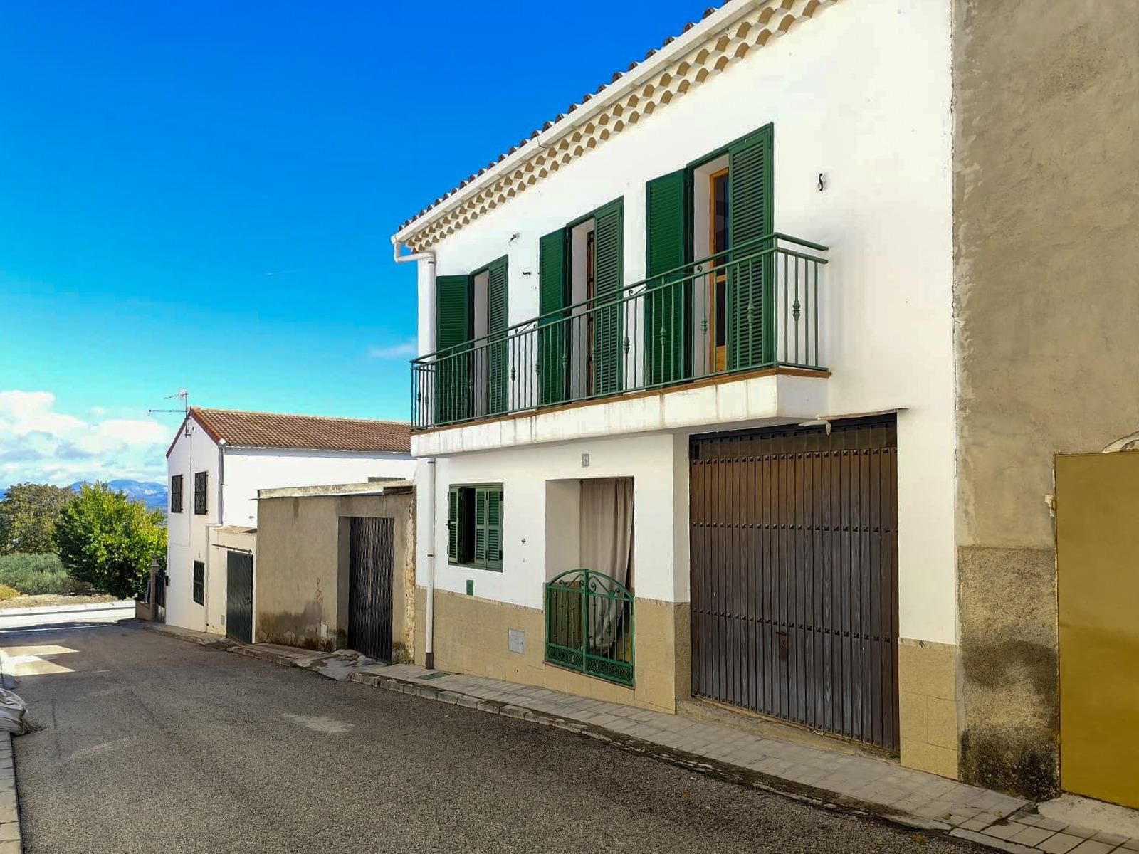 Exterior view of Single-family semi-detached for sale in Moraleda de Zafayona  with Balcony