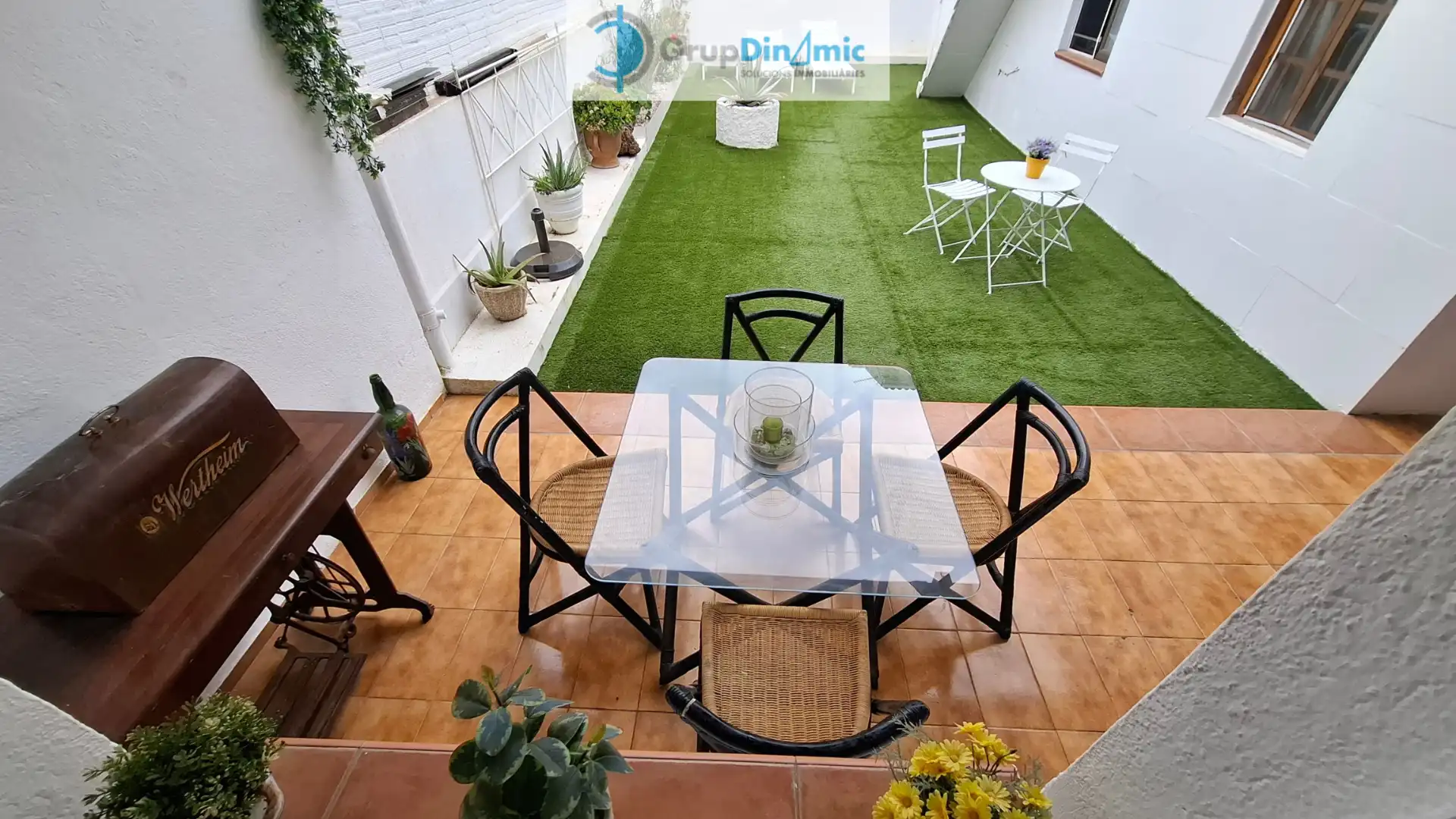 Terraza de Casa adosada en venta en Palamós con Jardín privado, Amueblado y Horno