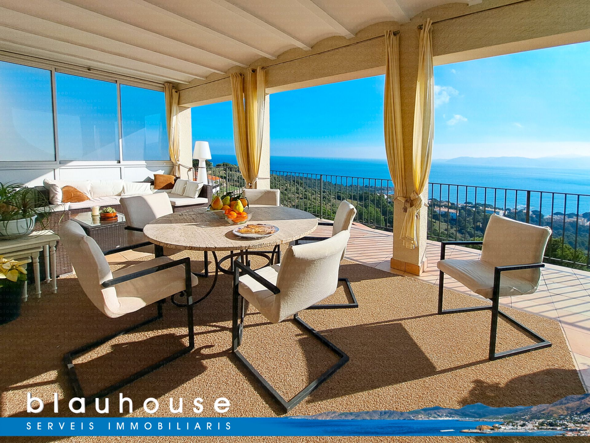 Terrassa de Casa o xalet en venda en Llançà amb Aire condicionat, Calefacció i Jardí privat