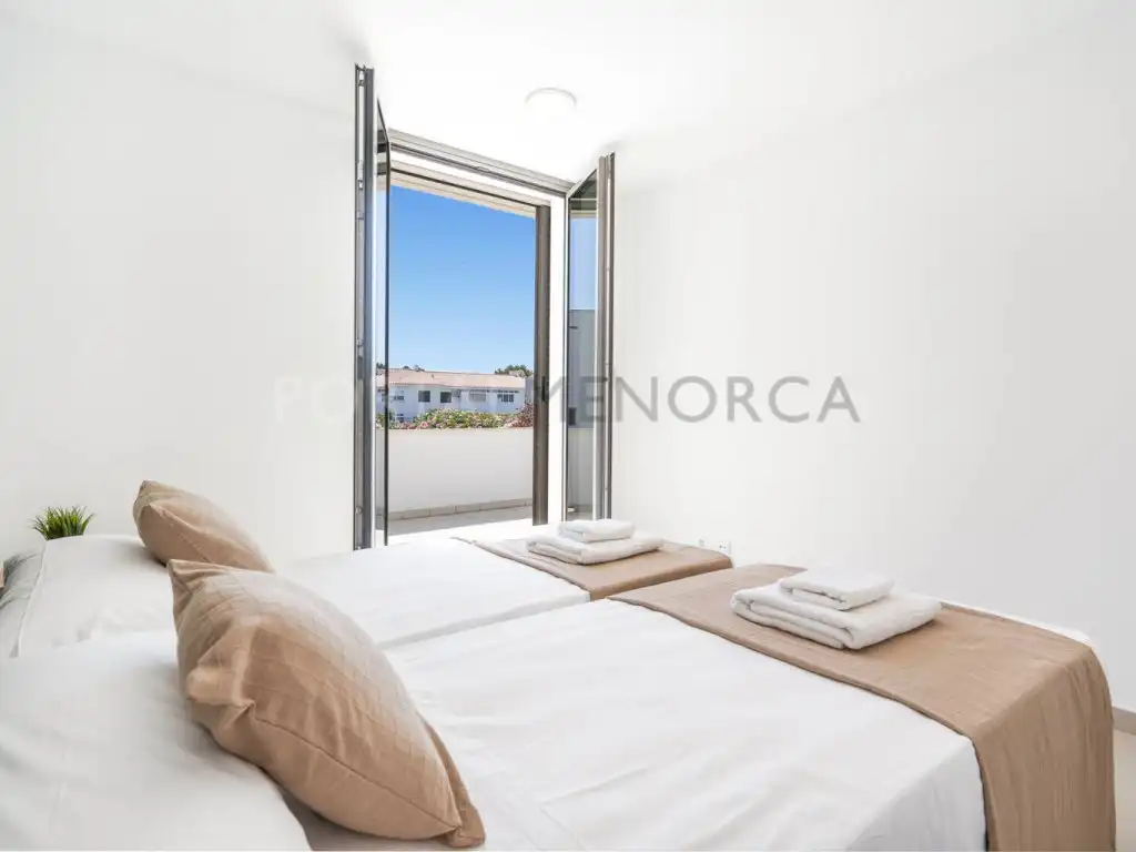 Dormitori de Casa o xalet en venda en Es Mercadal amb Jardí privat, Terrassa i Piscina