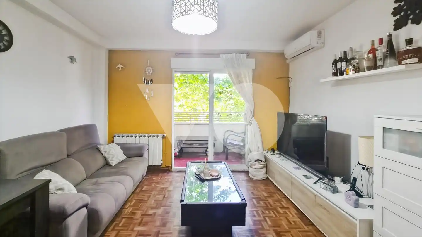 Sala de estar de Piso en venta en Madrid con Aire acondicionado, Calefacción y Parquet