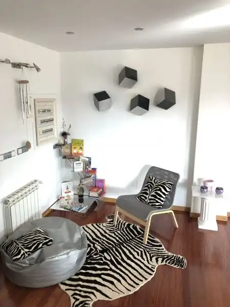 Sala d'estar de Casa o xalet en venda en Santiago de Compostela  amb Aire condicionat, Calefacció i Terrassa