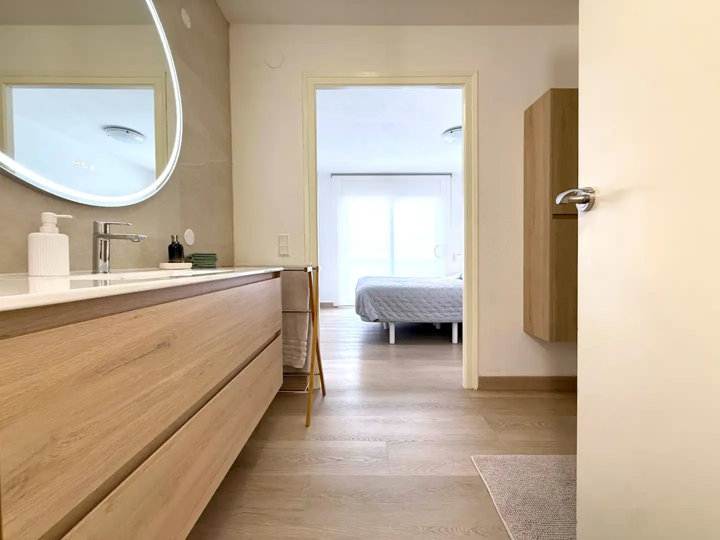 Badezimmer von Einfamilien-Reihenhaus zum Verkauf in Cambrils mit Klimaanlage, Heizung und Terrasse