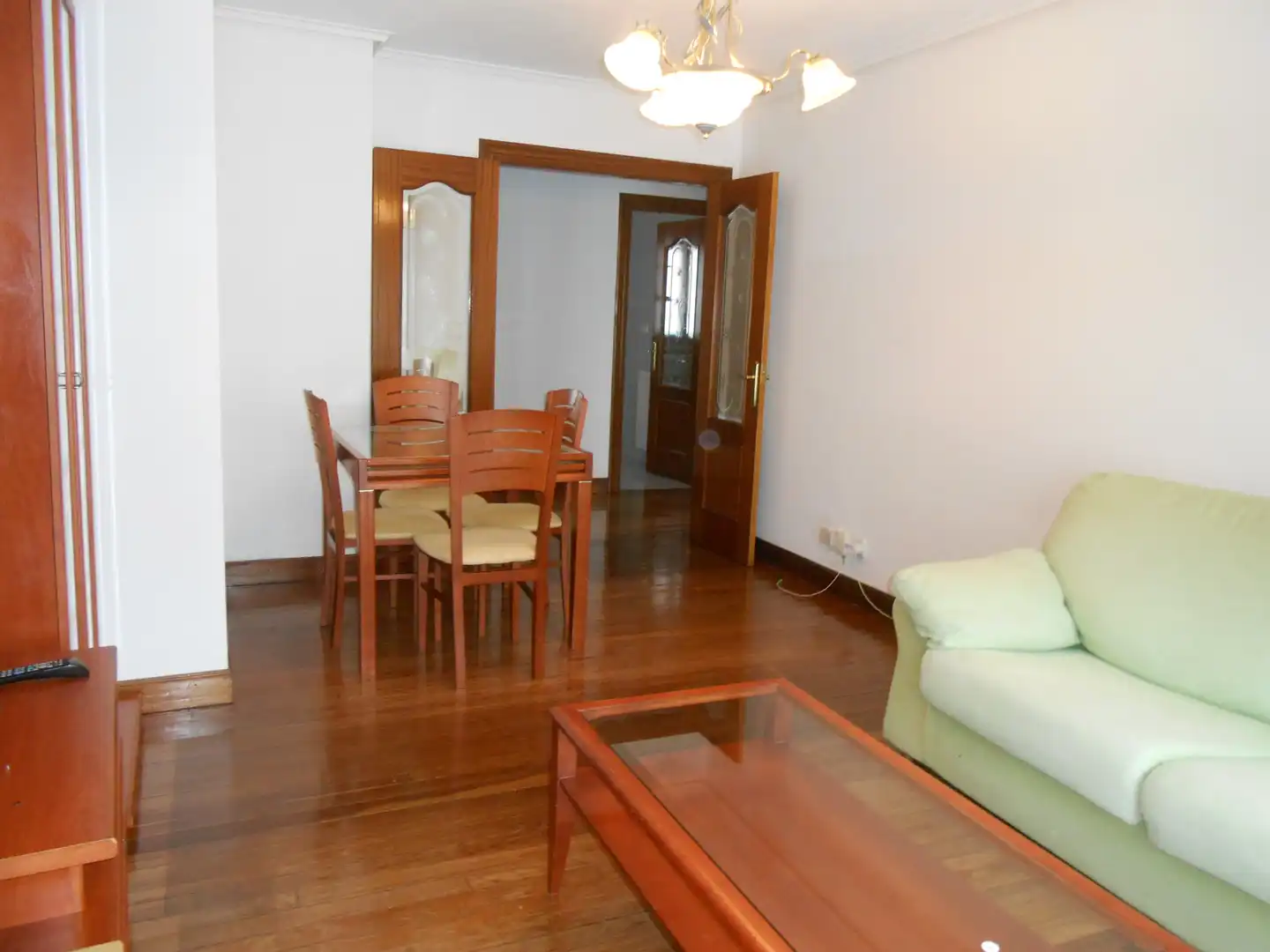 Living room of Flat for rent in Bilbao   with Heating, Furnished and Balcony