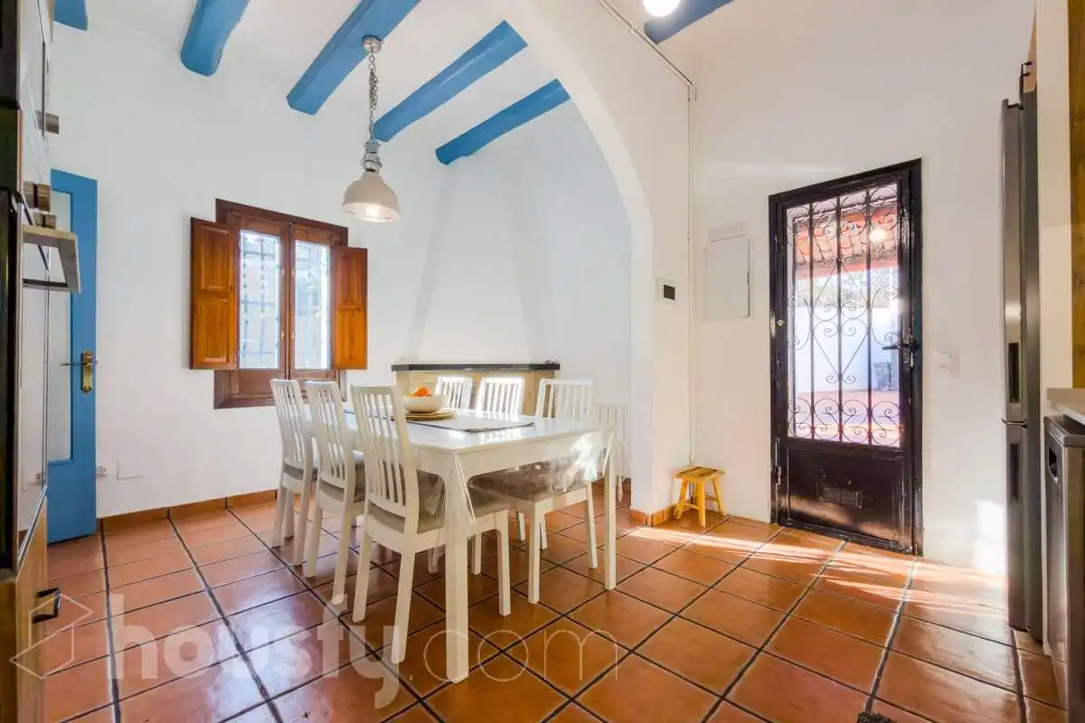 Comedor de Finca rústica en venta en Montgat con Calefacción, Jardín privado y Terraza