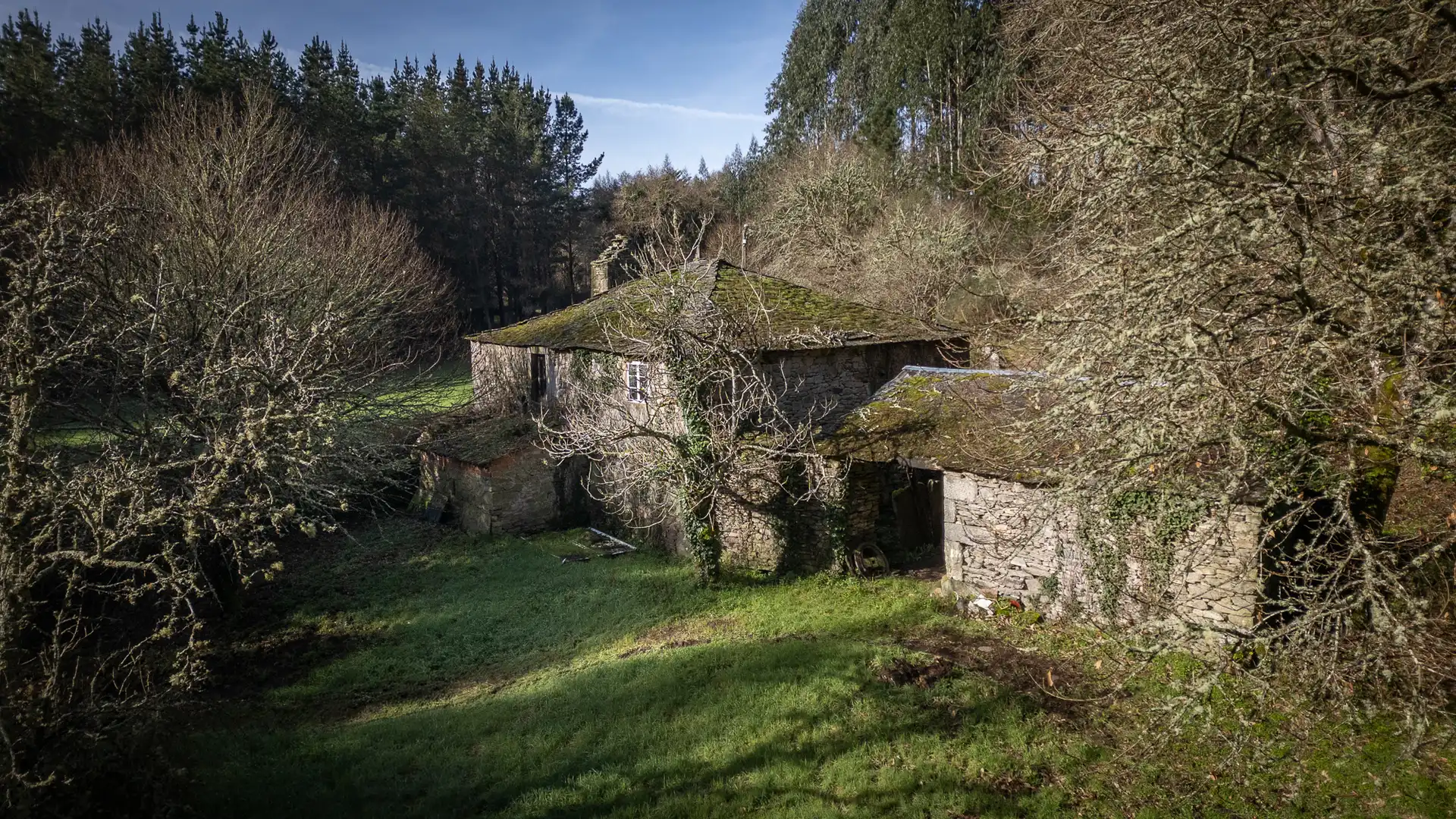 Vista exterior de Finca rústica en venda en Outeiro de Rei