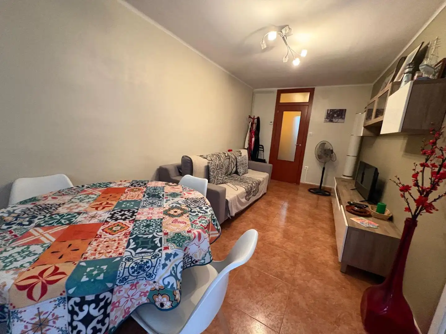 Sala d'estar de Pis en venda en Blanes amb Aire condicionat, Terrassa i Balcó