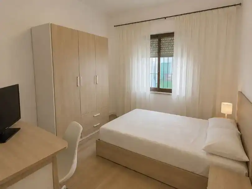 Schlafzimmer von Erdgeschoss zur Miete in Cartagena mit Privatgarten, Parkett und Möbliert