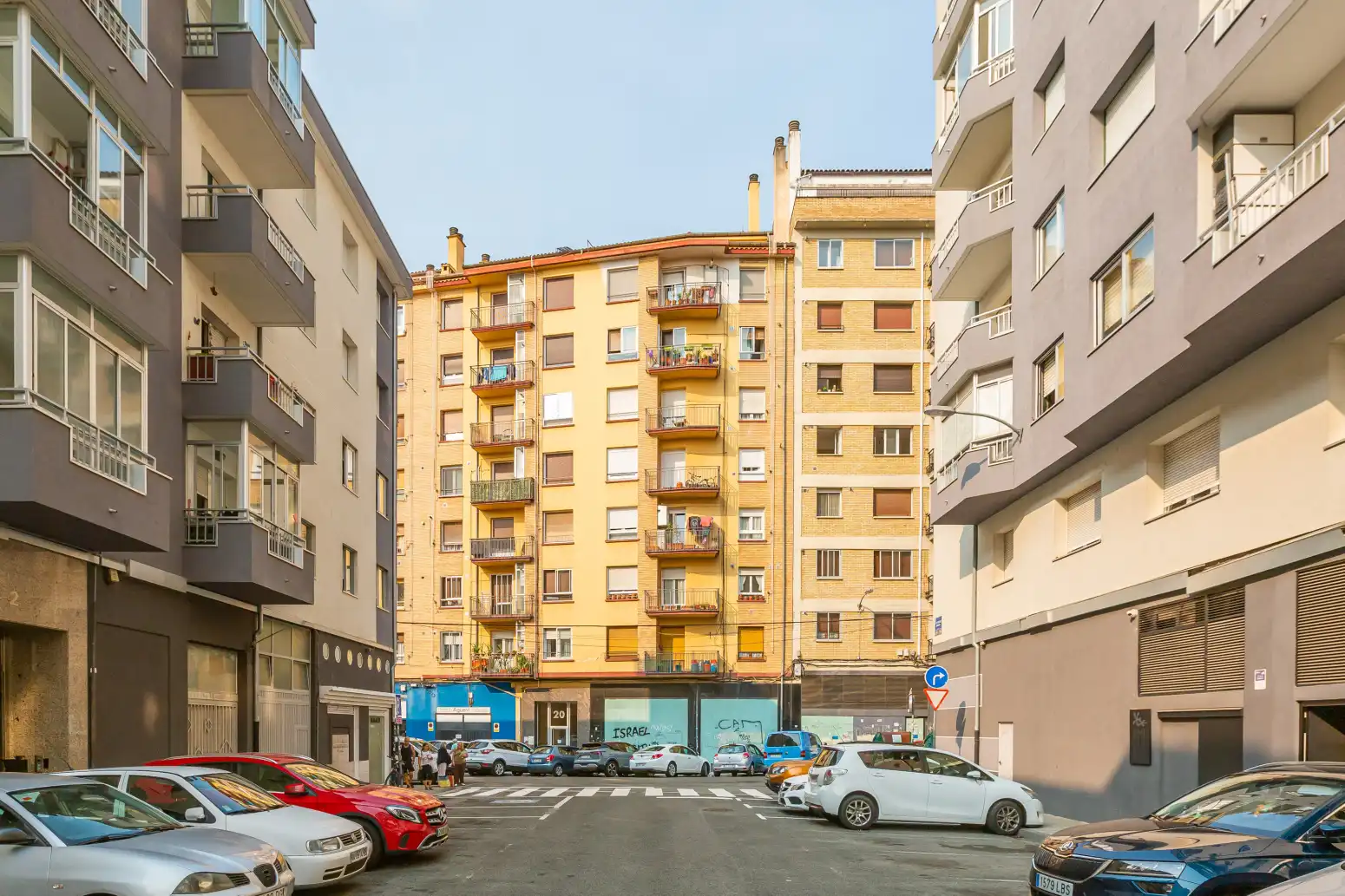 Vista exterior de Pis en venda en Burlada / Burlata amb Traster, Moblat i Balcó