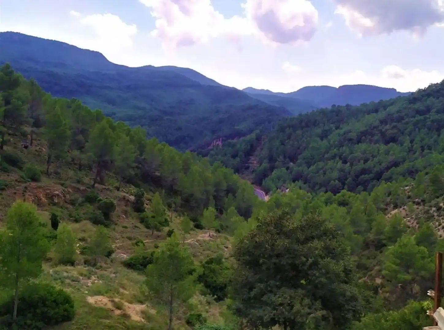 Vista exterior de Finca rústica en venda en Cirat amb Terrassa i Traster