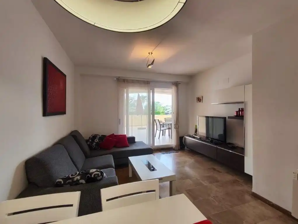 Sala d'estar de Apartament en venda en Dénia amb Aire condicionat, Calefacció i Terrassa