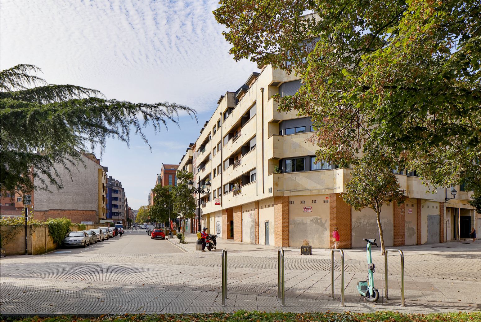 Exterior view of Flat for sale in Oviedo   with Heating, Parquet flooring and Storage room