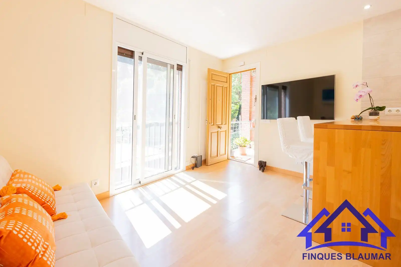Sala de estar de Piso en venta en Arenys de Mar con Aire acondicionado