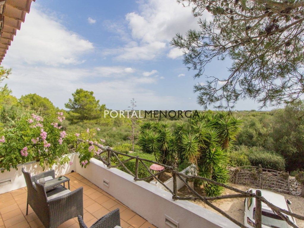 Terrace of Country house for sale in Sant Lluís  with Private garden and Swimming Pool