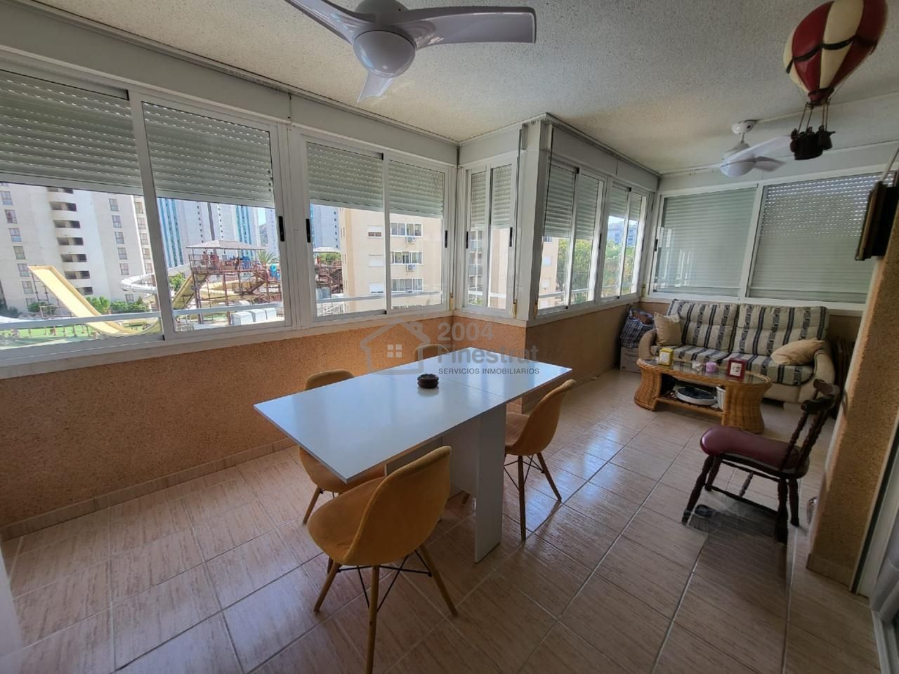 Exterior view of Flat for sale in Finestrat  with Air Conditioner, Terrace and Furnished