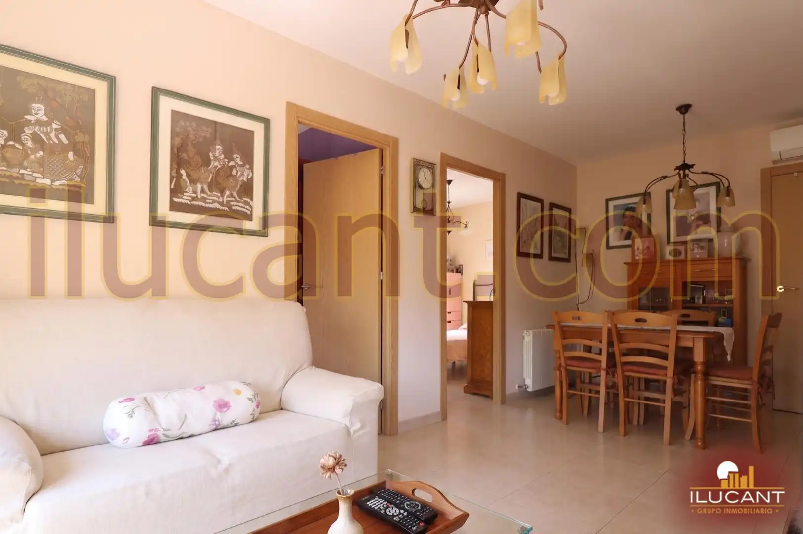 Sala d'estar de Casa o xalet en venda en Alicante / Alacant amb Aire condicionat, Calefacció i Terrassa