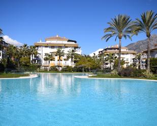 Garden of Apartment for sale in Marbella  with Air Conditioner and Community pool