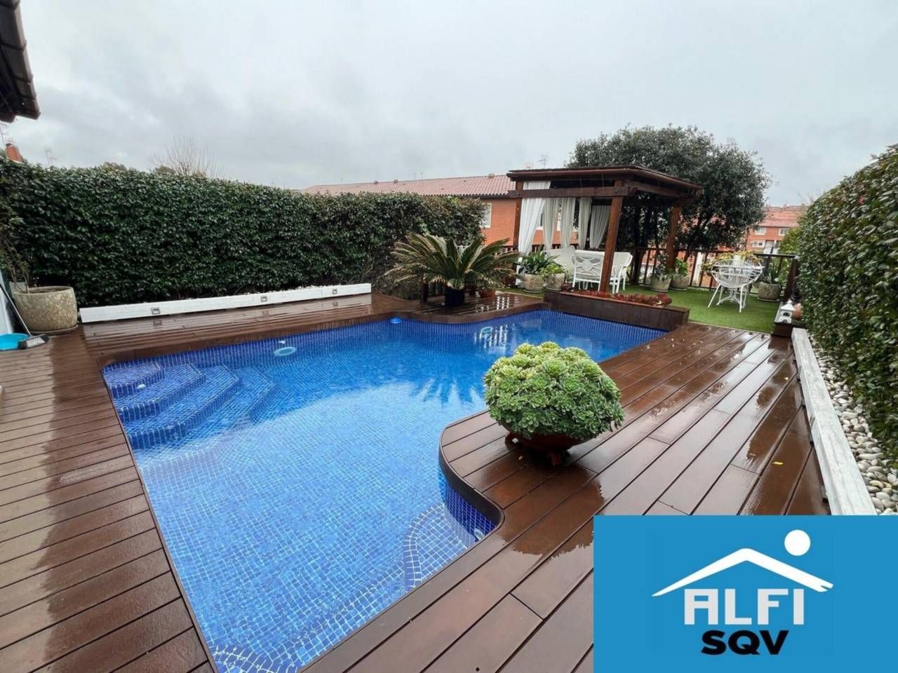 Swimming pool of House or chalet for sale in Sant Quirze del Vallès  with Air Conditioner, Heating and Private garden
