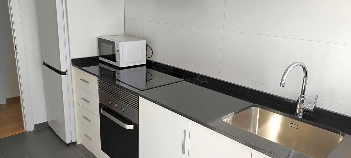 Kitchen of Flat for rent in Moncada  with Air Conditioner, Parquet flooring and Furnished