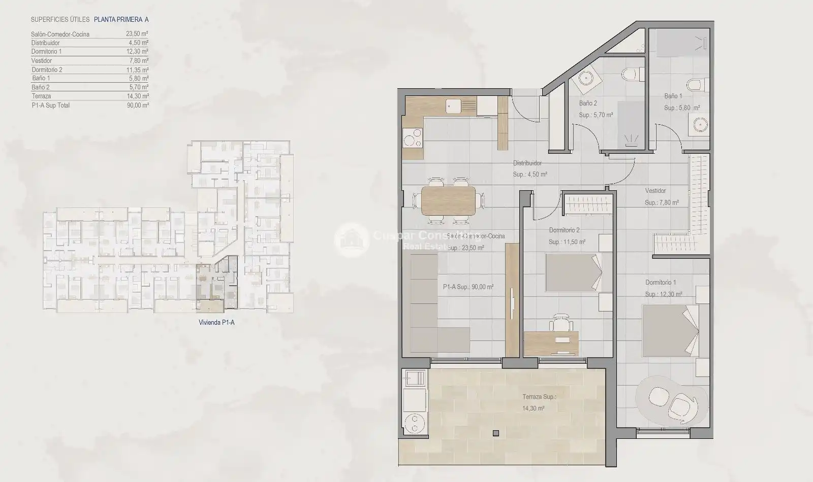 Attic for sale in Torre-Pacheco  with Heating, Terrace and Storage room