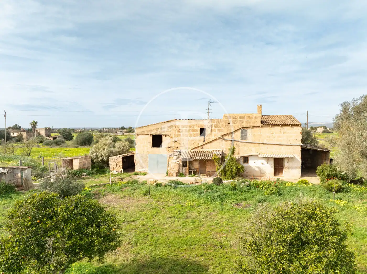 Vista exterior de Finca rústica en venta en Campos con Jardín privado y Trastero
