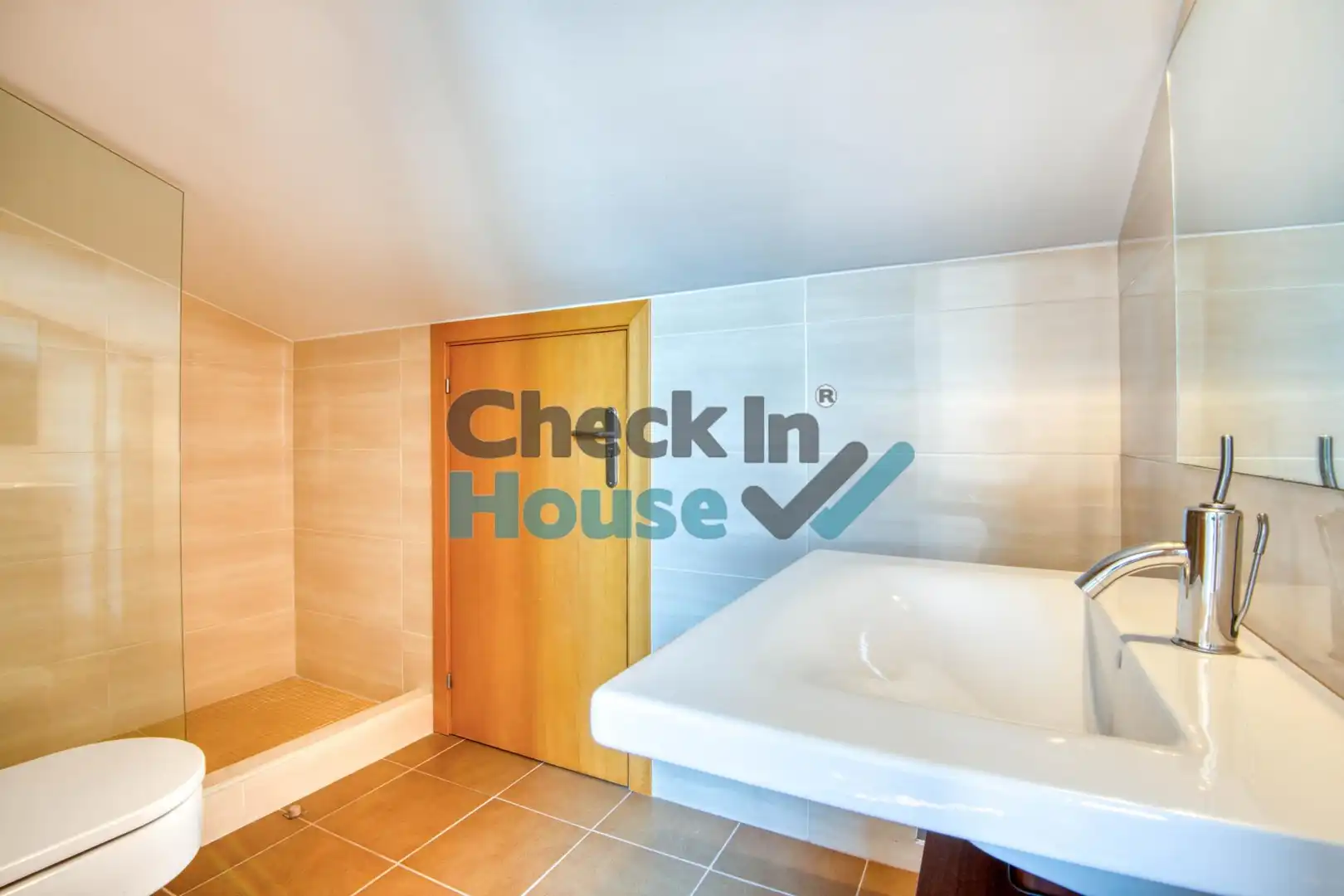 Baño de Dúplex en venta en Sant Feliu de Guíxols con Aire acondicionado, Calefacción y Terraza